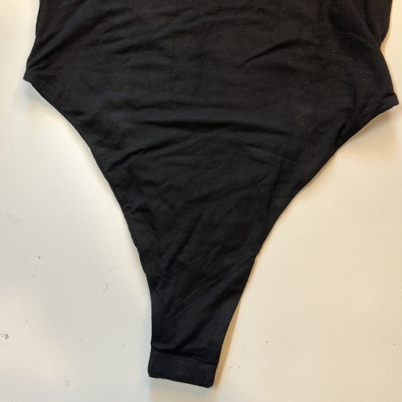 RE ONA WOMEN'S TURLENECK SLEEVELESS BODYSUIT BLACK - Picture 6 of 7